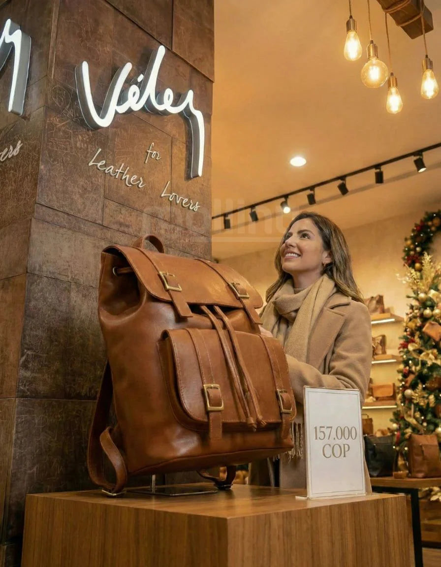 Morral Vélez Cuero Legítimo – Oferta Especial 80% OFF 🎁
